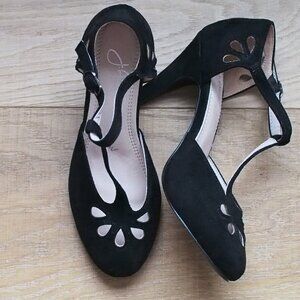 J. Adams | Like NEW Black Dress Heels with a Vintage Look